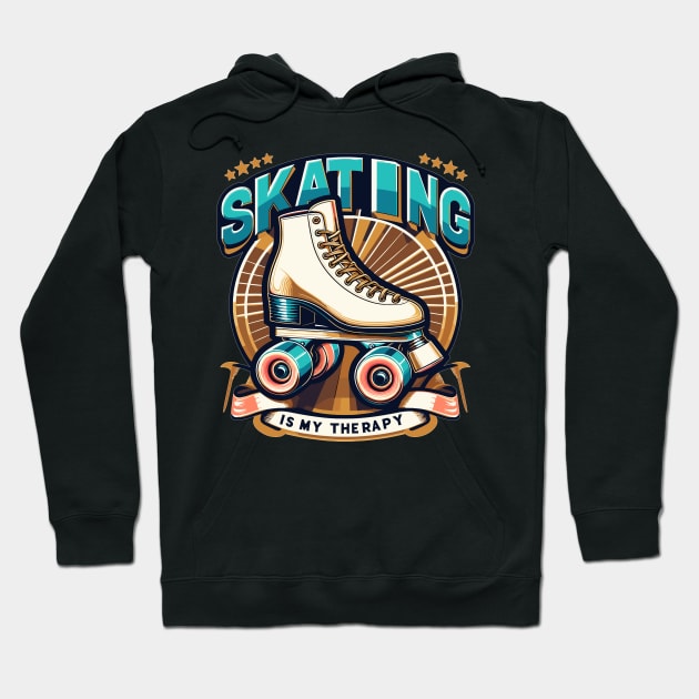 Skating Hoodie by Vehicles-Art